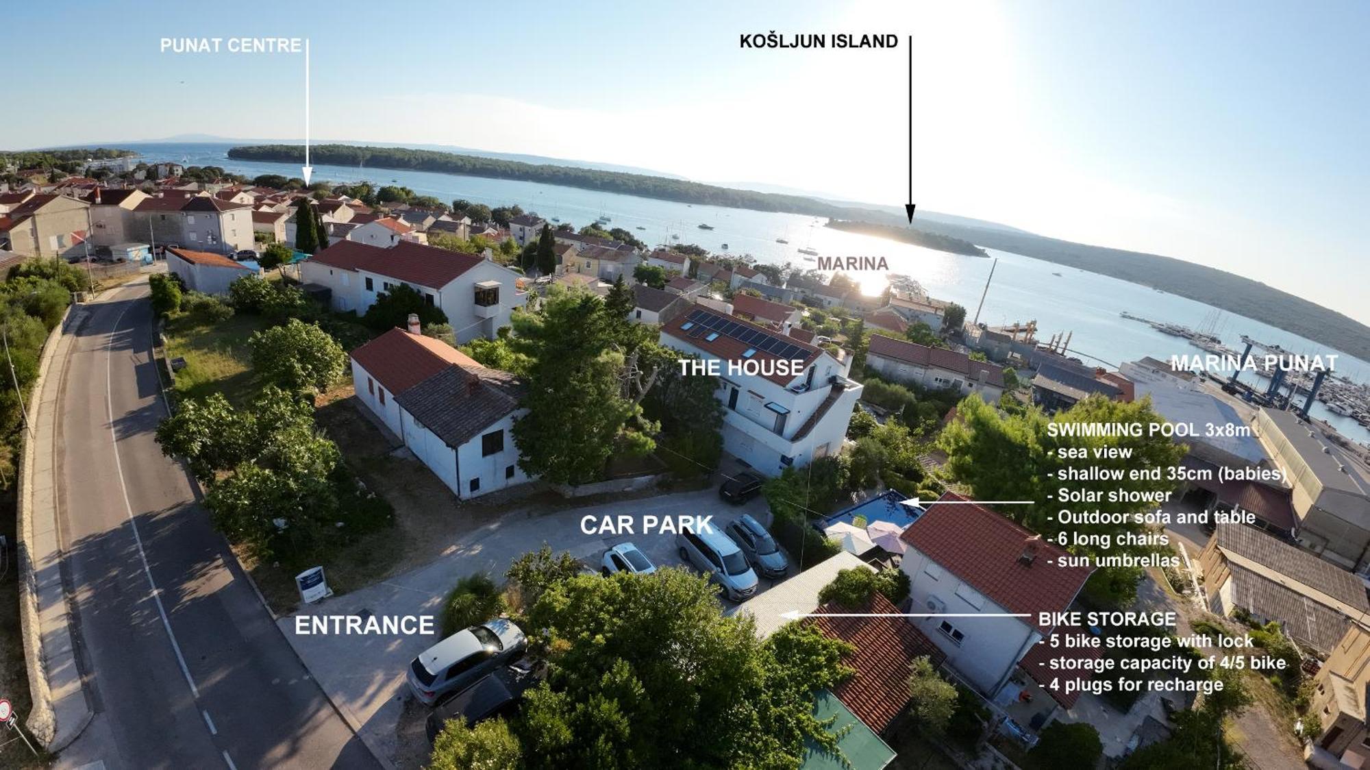 Apartments Monika Bed & Breakfast 236 Punat Kültér fotó